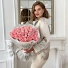 Букет из 51 розовой розы (Эквадор) в Тюмени